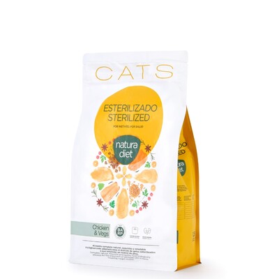 Natura Diet Gat Esterilitzat (3 Kg)